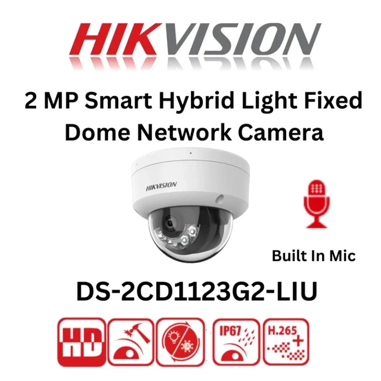دوربین مداربسته تحت شبکه هایک ویژن مدل DS-2CD1123G2-LIU